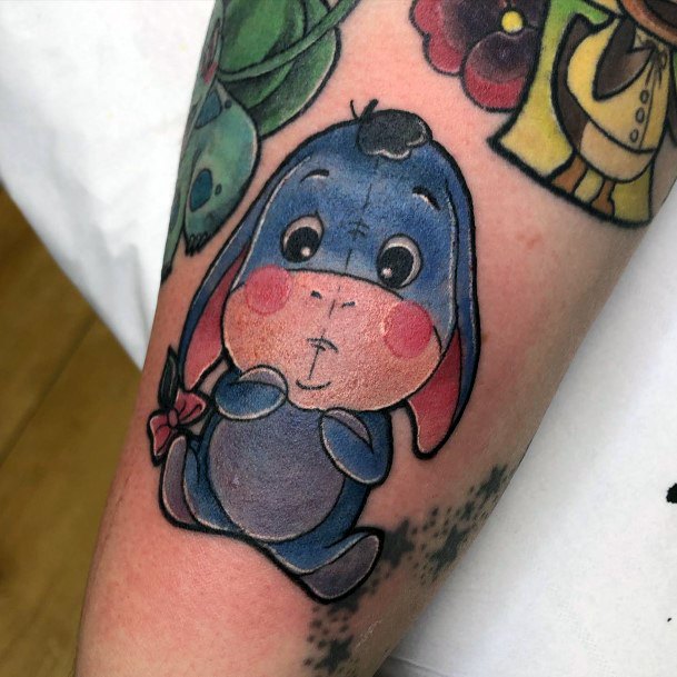 Beautiful Eeyore Tattoo Design Ideas For Women