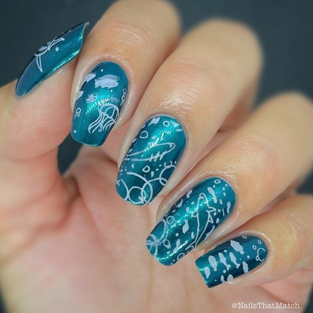 Beautiful Fish Nail Design Ideas For Women