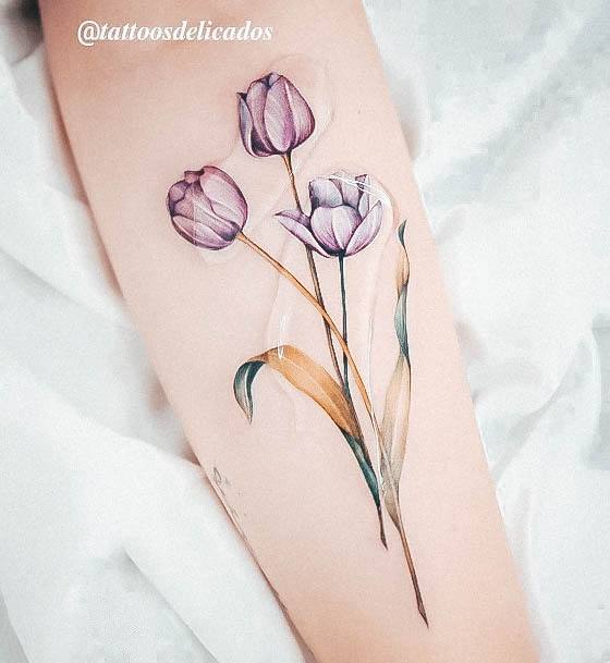 Beautiful Floral Tattoo Design Ideas For Women