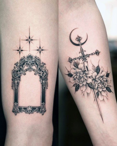 Beautiful Frame Tattoo Design Ideas For Women