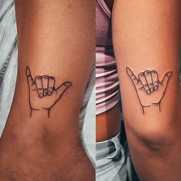 Beautiful Friendship Tattoo Design Ideas For Women