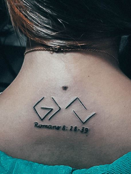 Beautiful God Is Greater Than The Highs And Lows Tattoo Design Ideas For Women