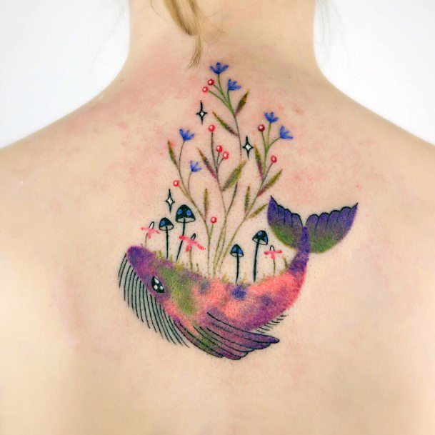 Beautiful Gradient Tattoo Design Ideas For Women