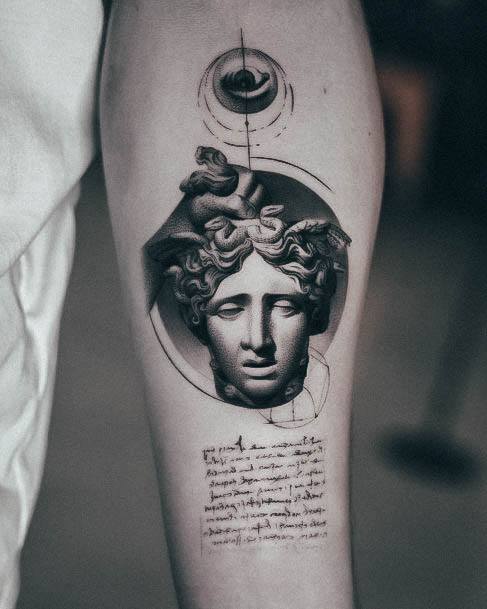 Top 100 Best Greek Tattoos For Women - Greece Design Ideas
