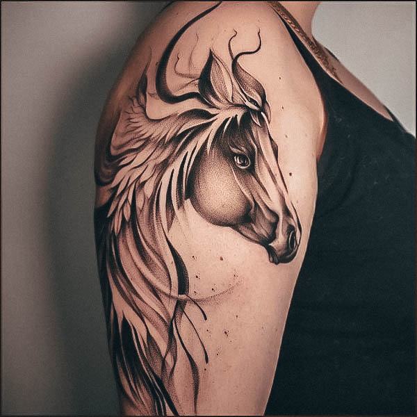 Beautiful Horse Tattoo Design Ideas For Women