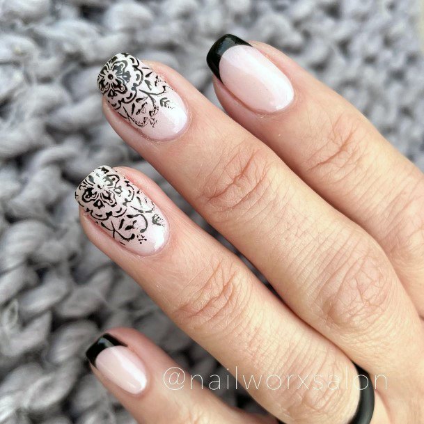 Beautiful Lace Nail Design Ideas For Women