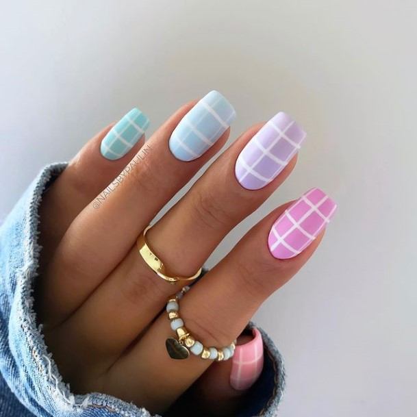 Beautiful Light Blue Nail Design Ideas For Women