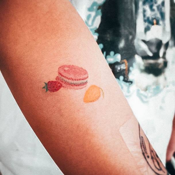 Beautiful Macaron Tattoo Design Ideas For Women