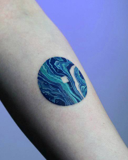 Beautiful Marble Tattoo Design Ideas For Women