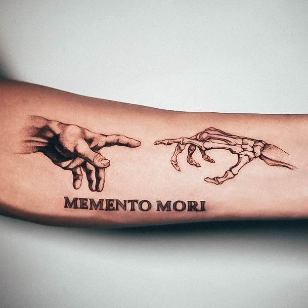 Beautiful Memento Mori Tattoo Design Ideas For Women