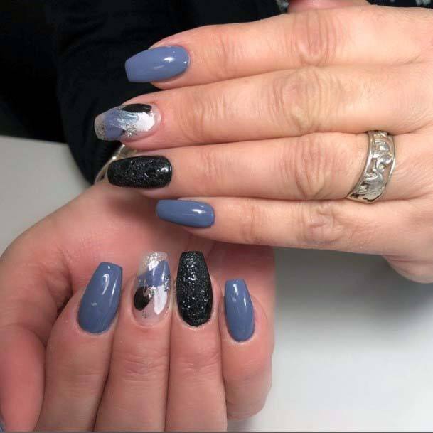 Beautiful Nails Light Blue Nails For Girls