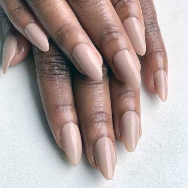 Beautiful Nude Pink Nail Color