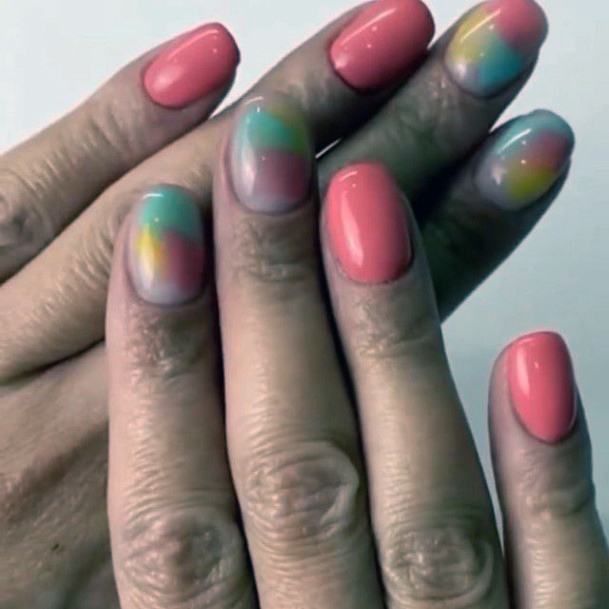 Beautiful Ombre Summer Nail Design Ideas For Women