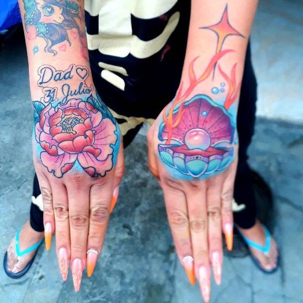 Beautiful Oyster Tattoo Design Ideas For Women