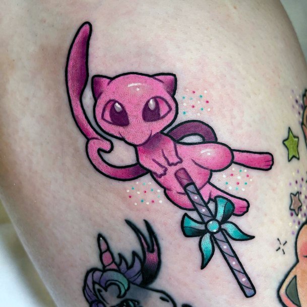 Beautiful Pink Tattoo Design Ideas For Women