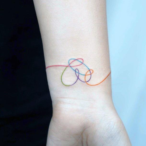 Beautiful Scribble Tattoo Design Ideas For Women