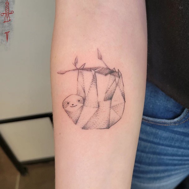 Beautiful Sloth Tattoo Design Ideas For Women