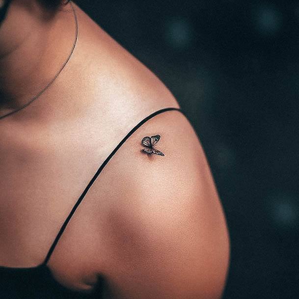 Beautiful Small Butterfly Tattoo Design Ideas For Women