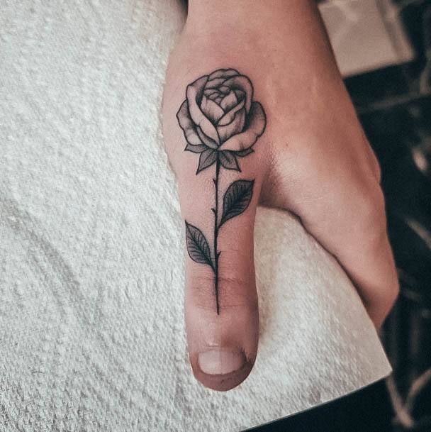 Beautiful Small Rose Tattoo Design Ideas For Women