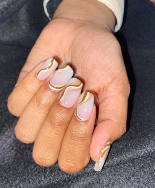 Beautiful Striped Nail Design Ideas For Women