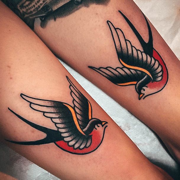 Beautiful Swallow Tattoo Design Ideas For Women