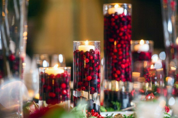 Beautiful Unique Table Decorations For Christmas Wedding Inspiration