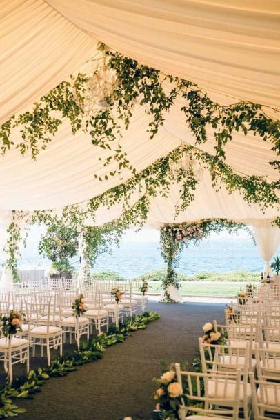 Beautiful Wedding Tent Decorations