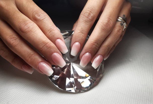 Beautiful White Square Nail Design Ideas For Women