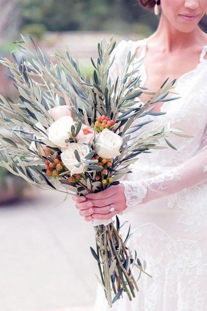 Beautiful Winter Wedding Floral Bouquet Ideas