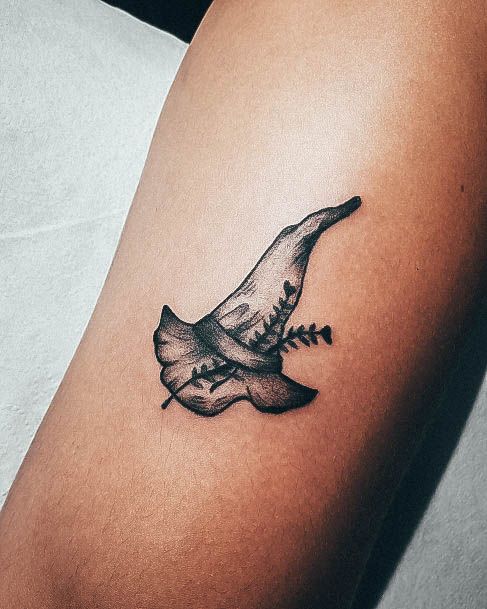 Beautiful Witch Hat Tattoo Design Ideas For Women