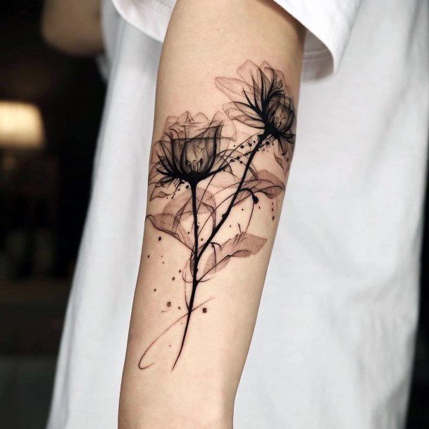 Beautiful X Ray Tattoo Design Ideas For Women