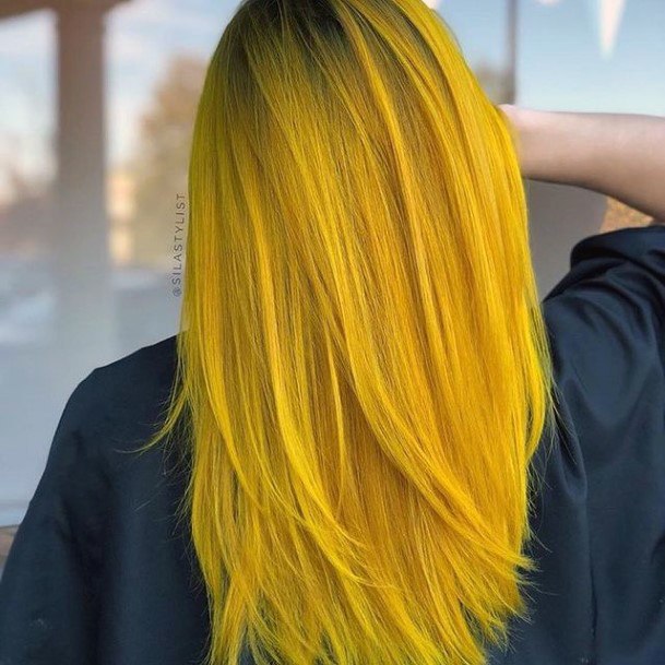 Beautiful Yellow Ombre Hairstyles Design Ideas For Women