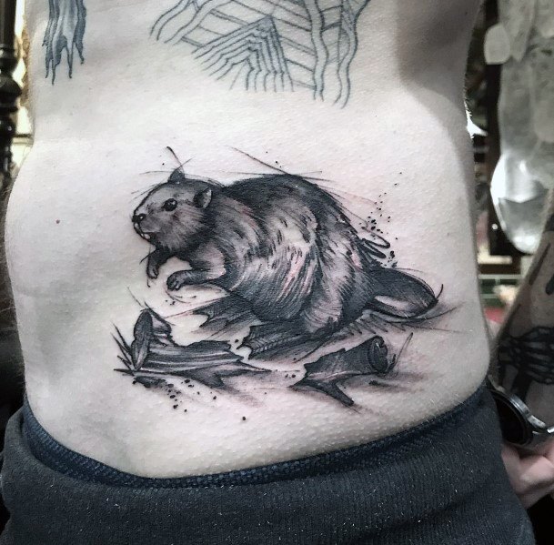 Beaver Womens Tattoo Ideas