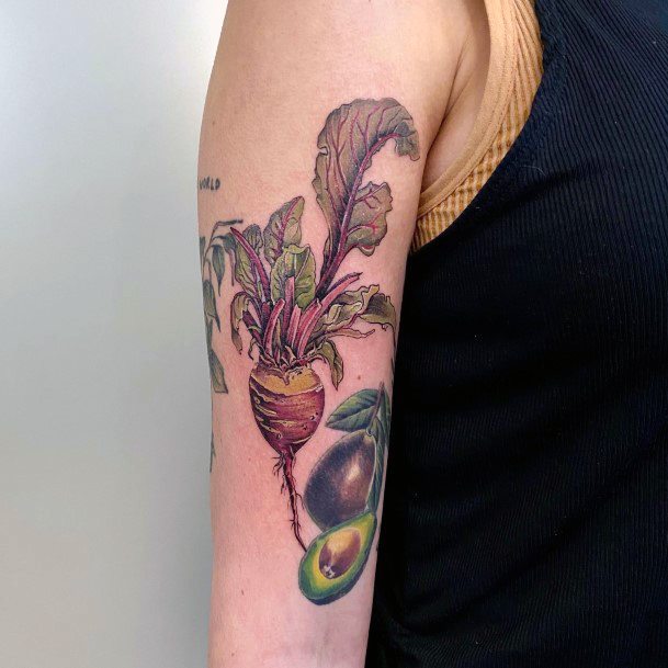 Beet Womens Tattoo Ideas