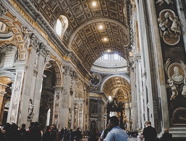 Being A Visitor St Peters Basilica Vatican Church