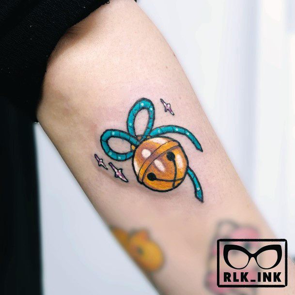 Bell Tattoo For Ladies