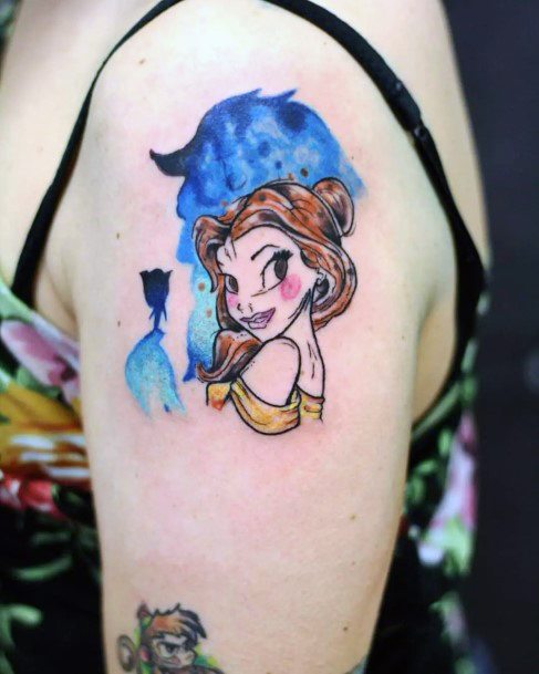 Belle Womens Tattoo Designs