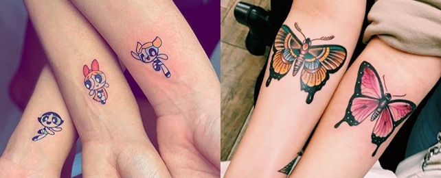 Top 100 Best Friend Tattoo Ideas For Women – Charming Loyal Designs