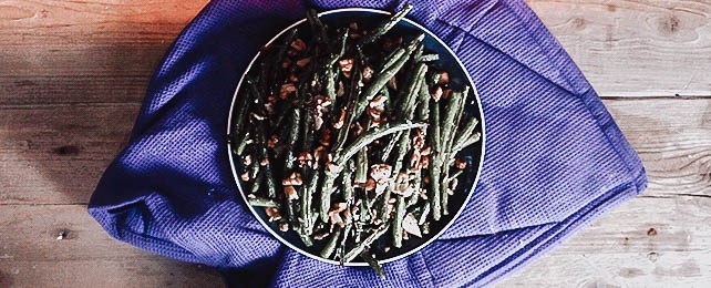 Best Lemon Roasted Green Beans With Walnut Recipe – How To Cook