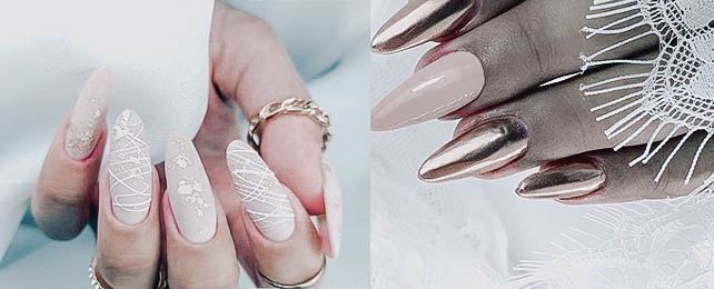 Top 100 Best Nails For Gold Dress – Women’s Golden Fingernail Ideas