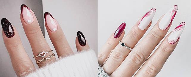 Top 100 Best Nails For Maroon Dress – Women’s Fingernail Design Ideas
