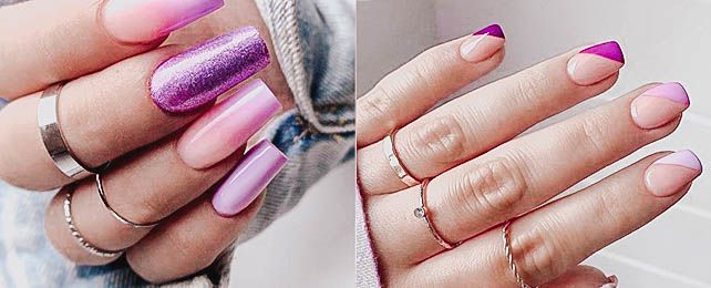 Top 100 Best Nails For Purple Dress – Women’s Fingernail Design Ideas