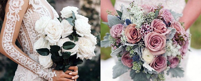 Top 50 Best Rose Wedding Bouquet Ideas – Rose Bridal Bouquet Designs