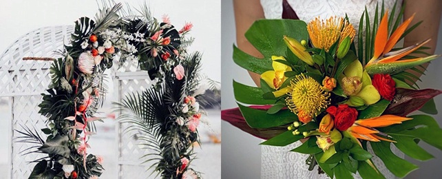 Top 50 Best Tropical Wedding Flower Ideas – Lush Bridal Floral Designs