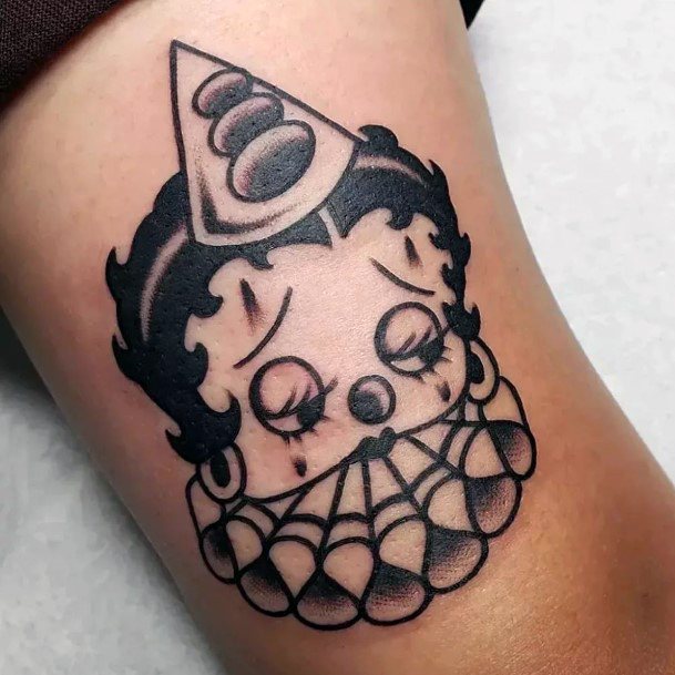 Betty Boop Female Tattoo Designs