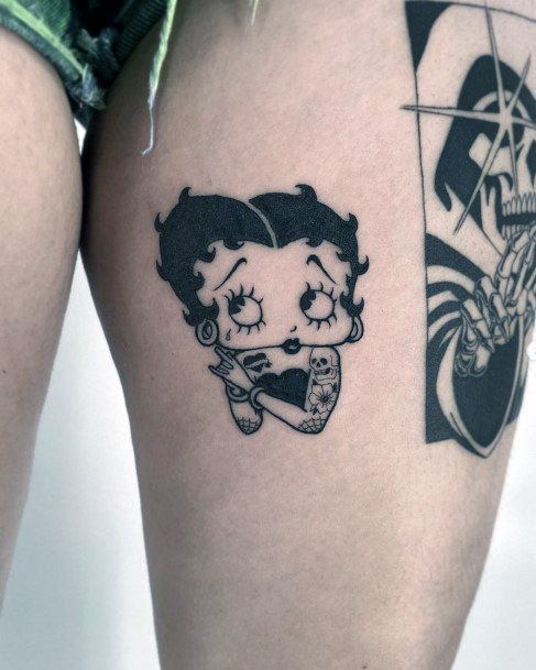 Betty Boop Looks For Tattoos