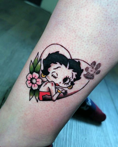 Betty Bop Womens Tattoos