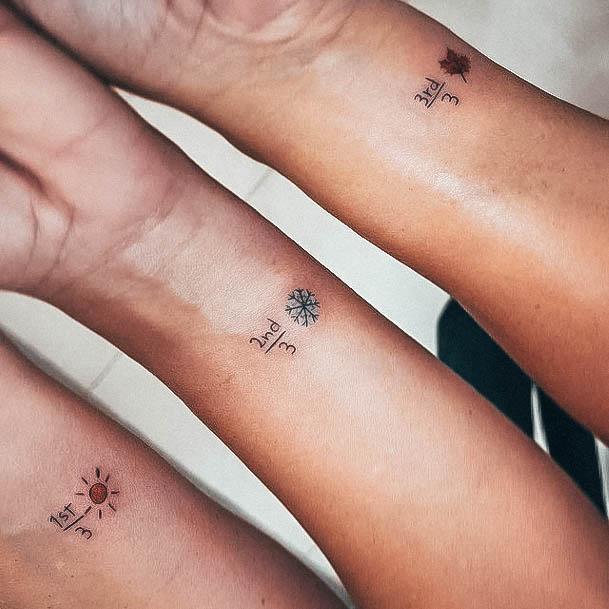 Bff Tattoo For Ladies