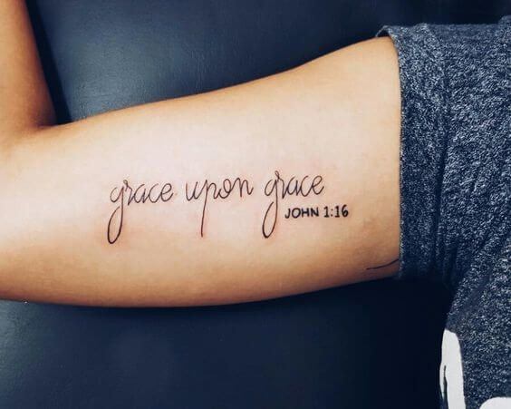 Bible Verse Tattoos For Girls Bicep Inner Arm
