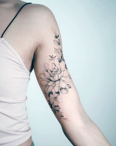 Bicepic Womens Bicep Tattoo Designs